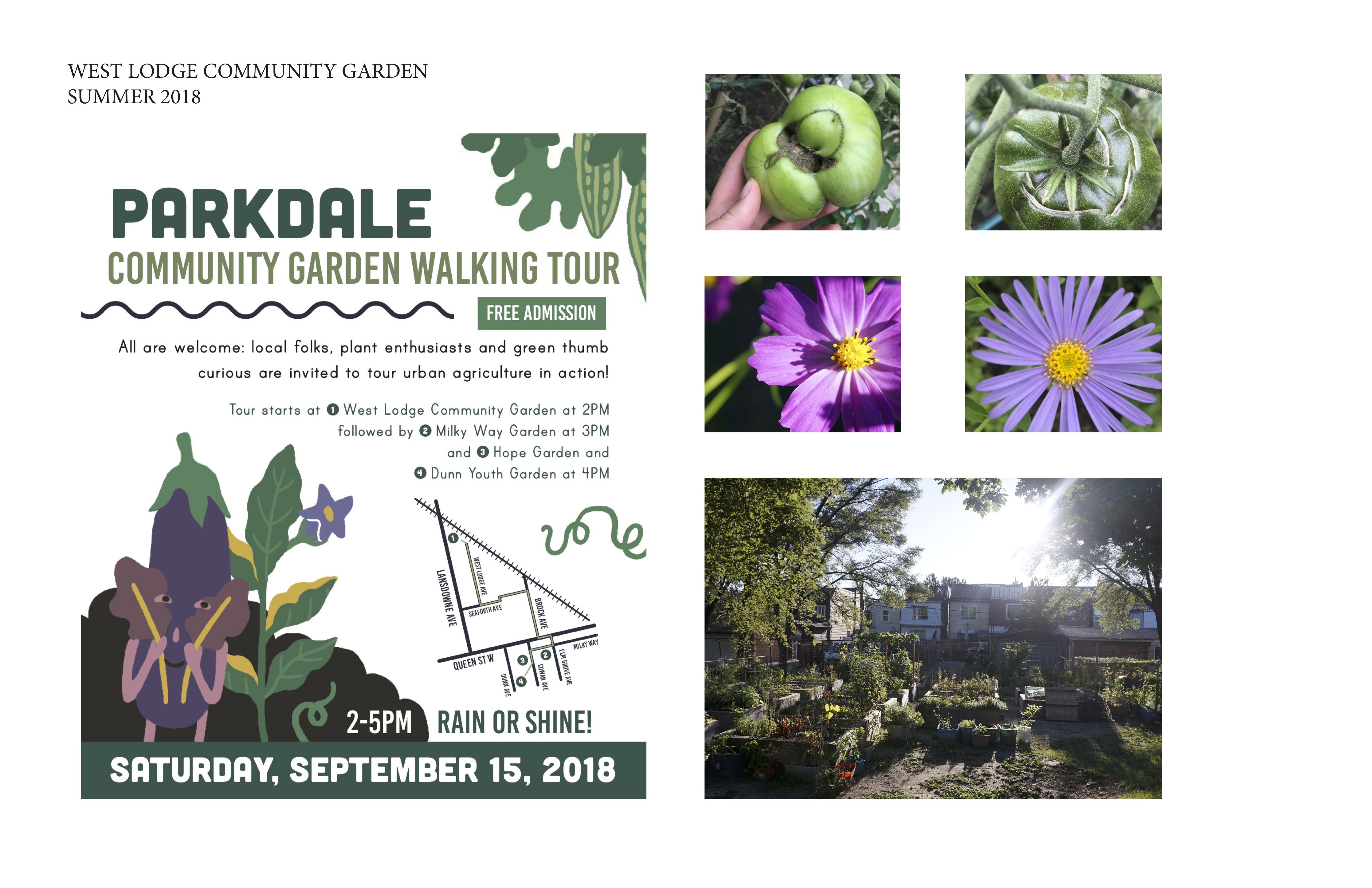 Parkdale Community Garden Project Sara Roach HEMLOCK DESIGN